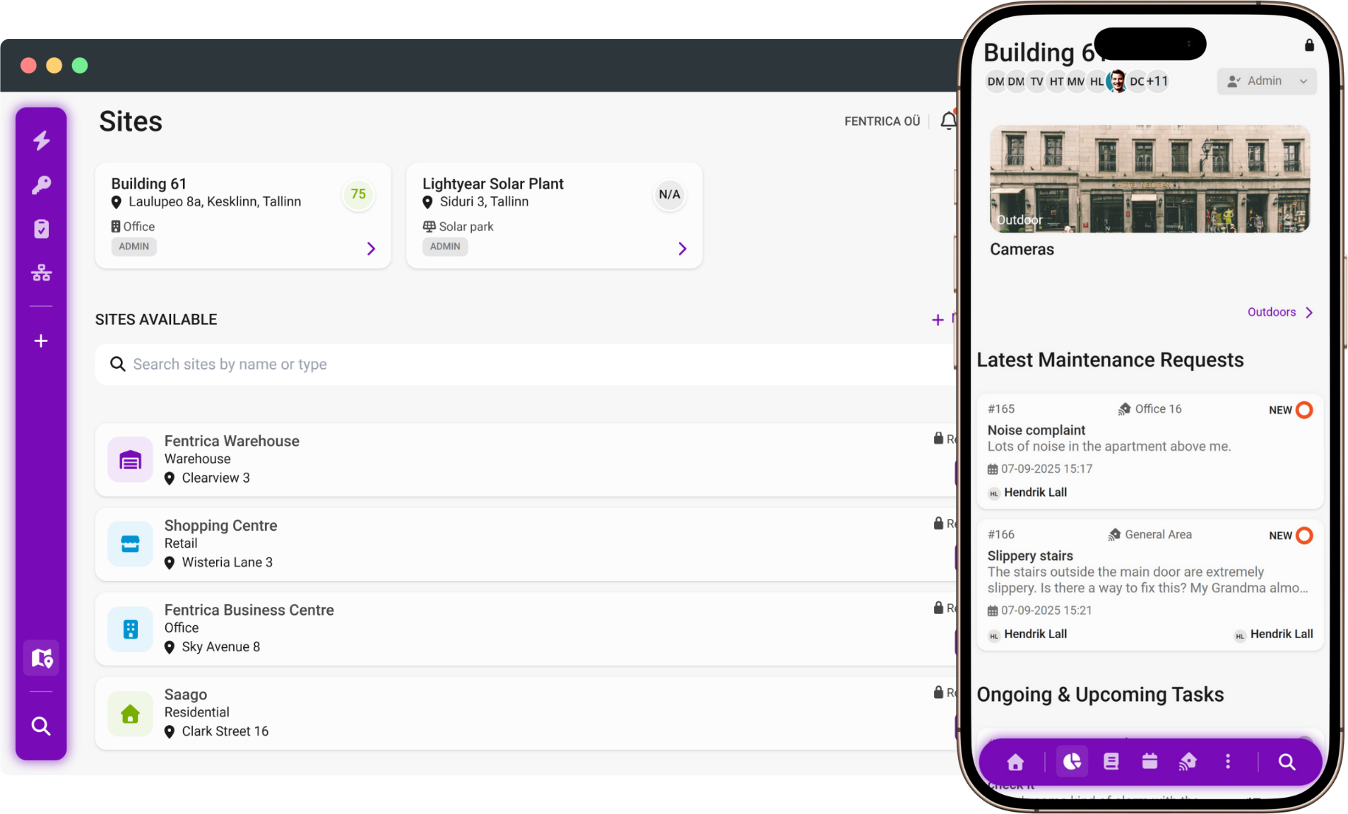 Monitor the whole portfolio from one view