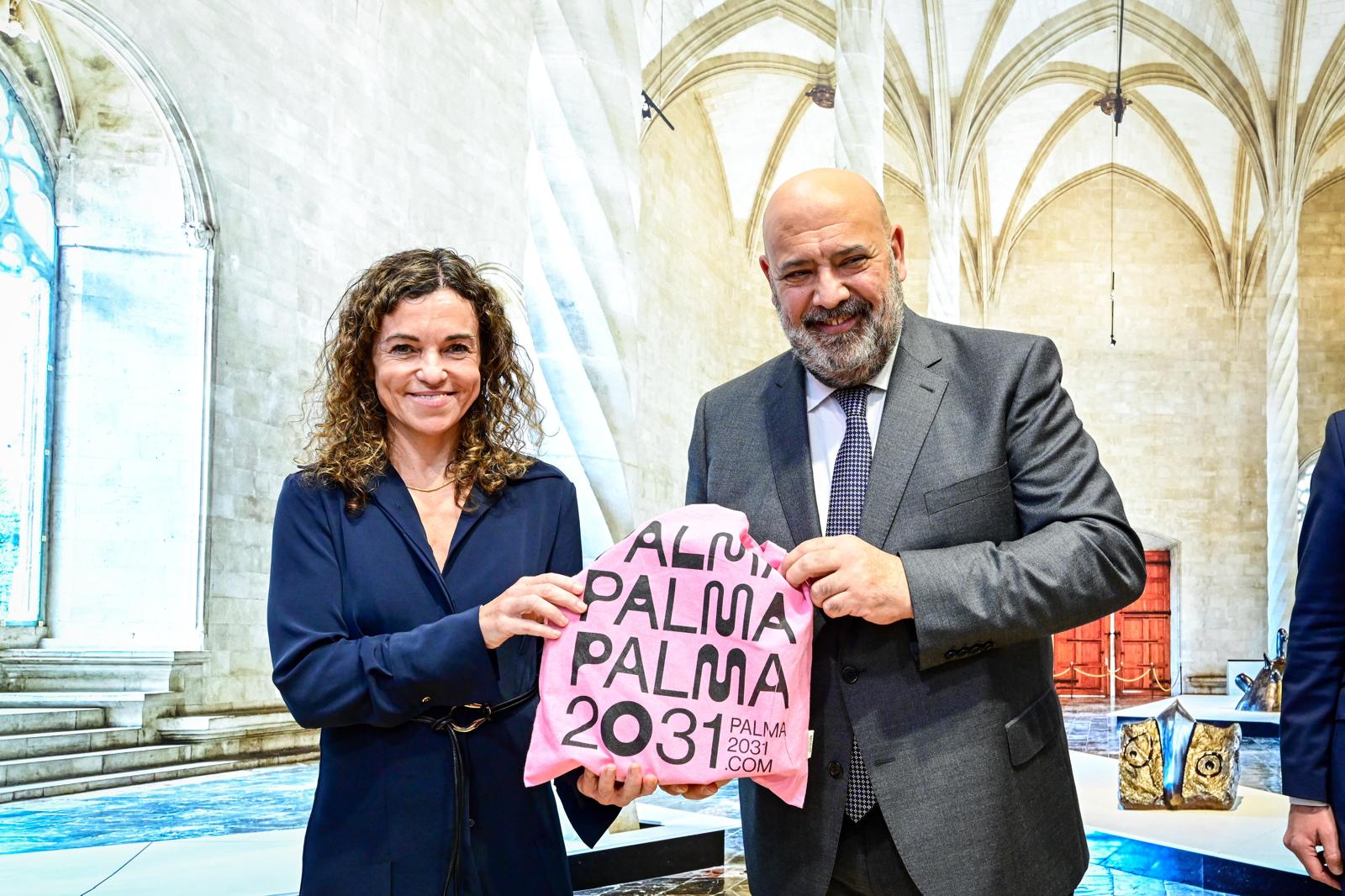 La Secretaria de Estado de Turismo, Rosario Sánchez, respalda Palma 2031 / La secretària d’Estat de Turisme, Rosario Sánchez, dona suport a Palma 2031