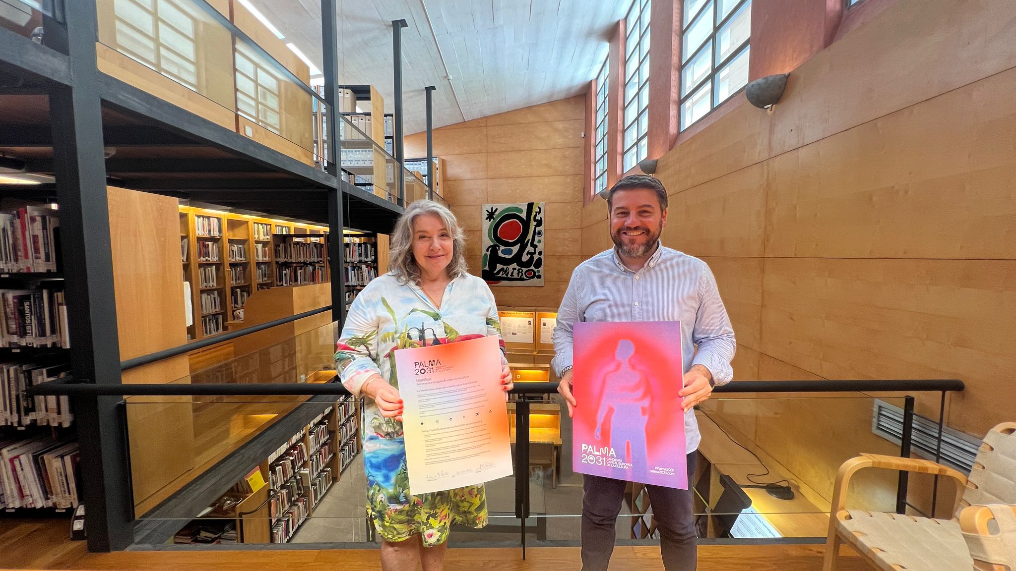 La Fundació Pilar i Joan Miró a Mallorca se adhiere a Palma 2031 / La Fundació Pilar i Joan Miró es suma a Palma 2031