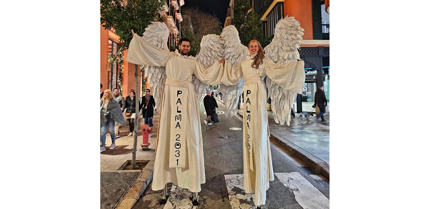 Dos ángeles blancos despiertan a Palma rumbo a 2031 / Dos àngels blancs desperten Palma camí del 2031