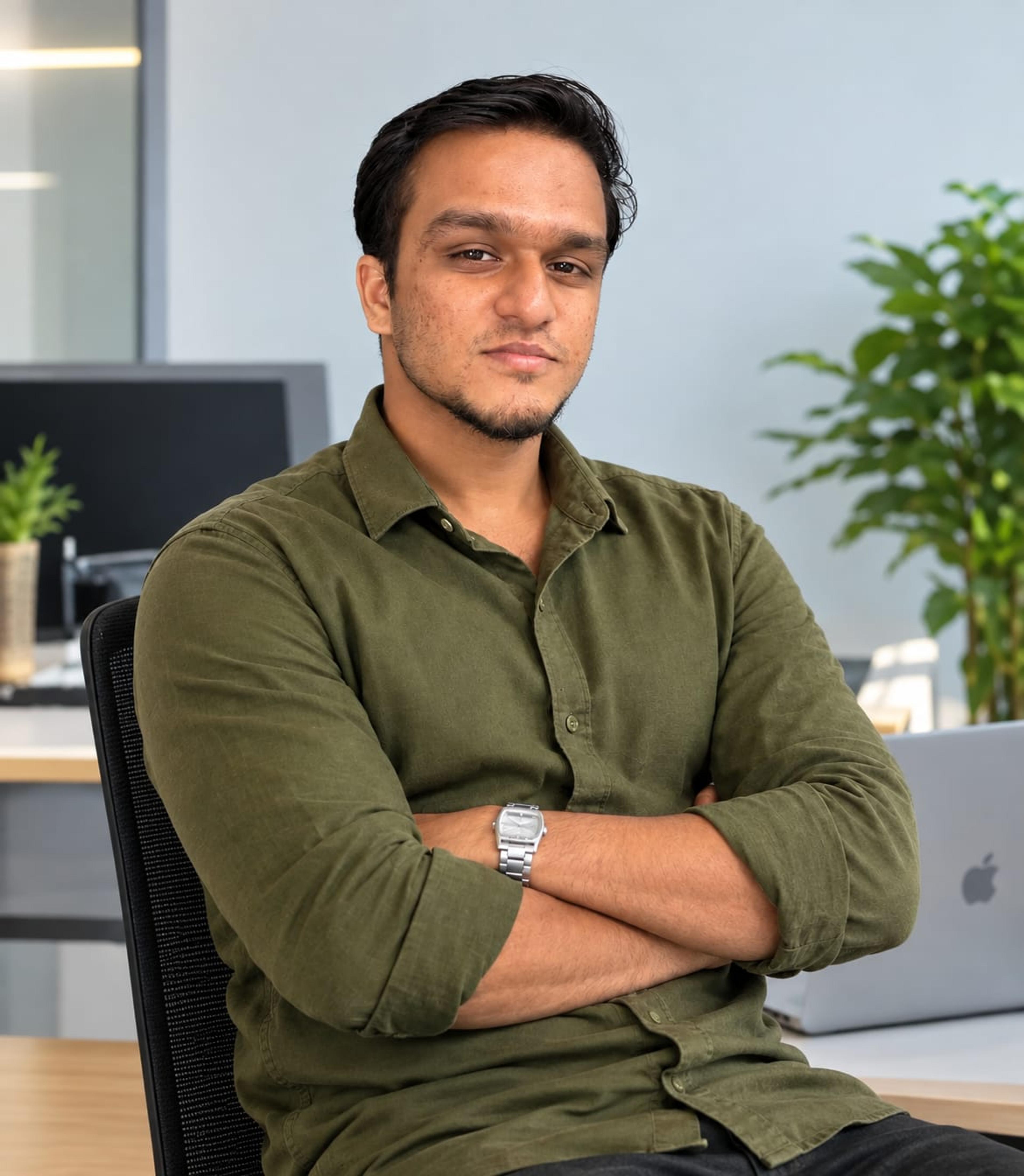 Portrait of Ashwin R. Nair