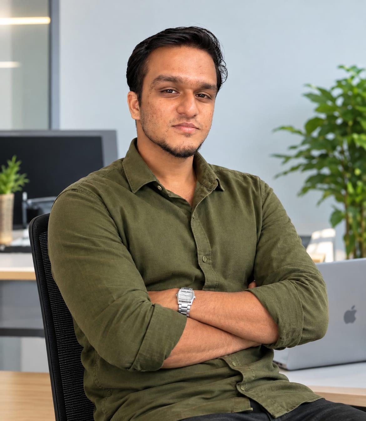 Portrait of Ashwin R. Nair
