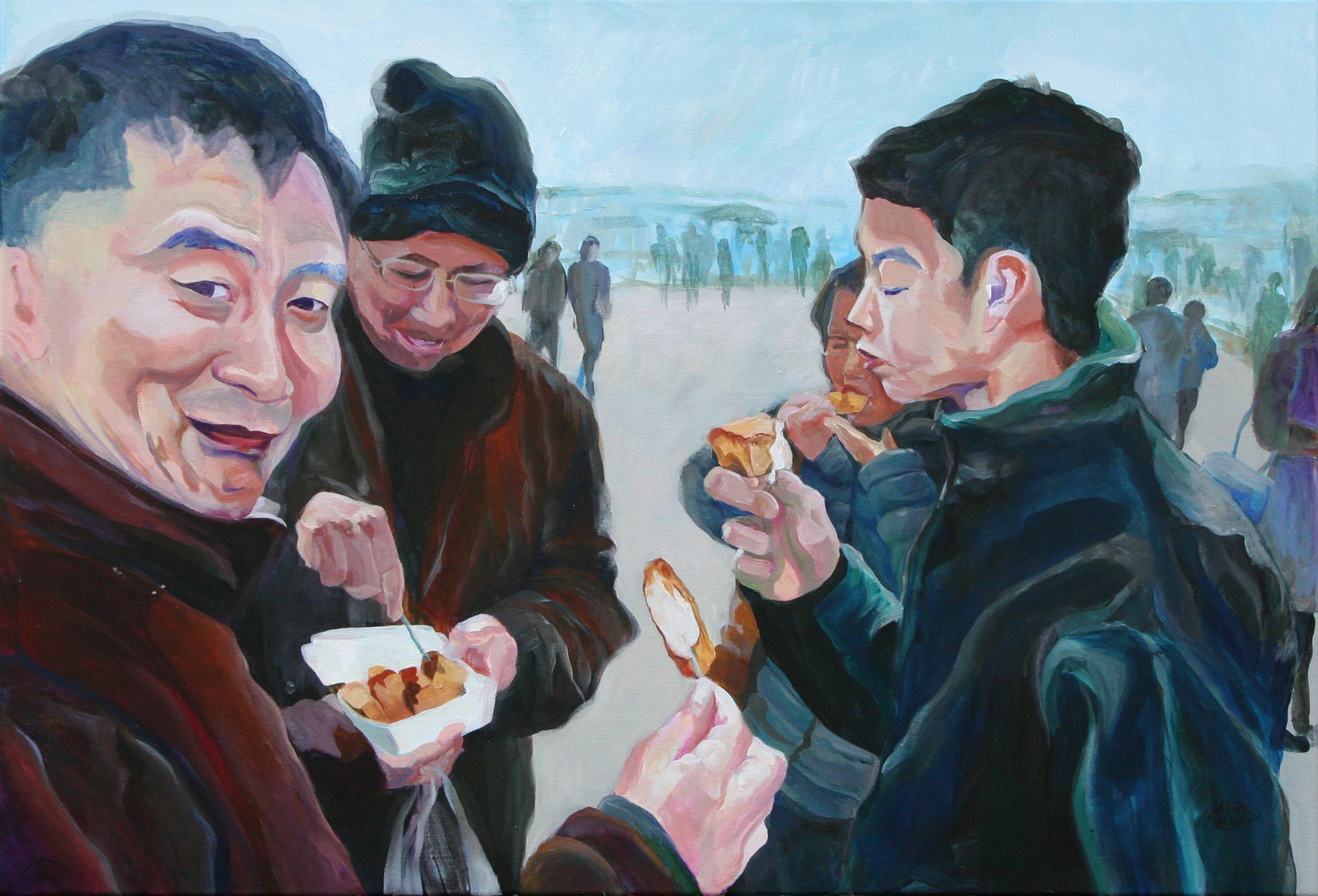 Stinky tofu on a sunday morning