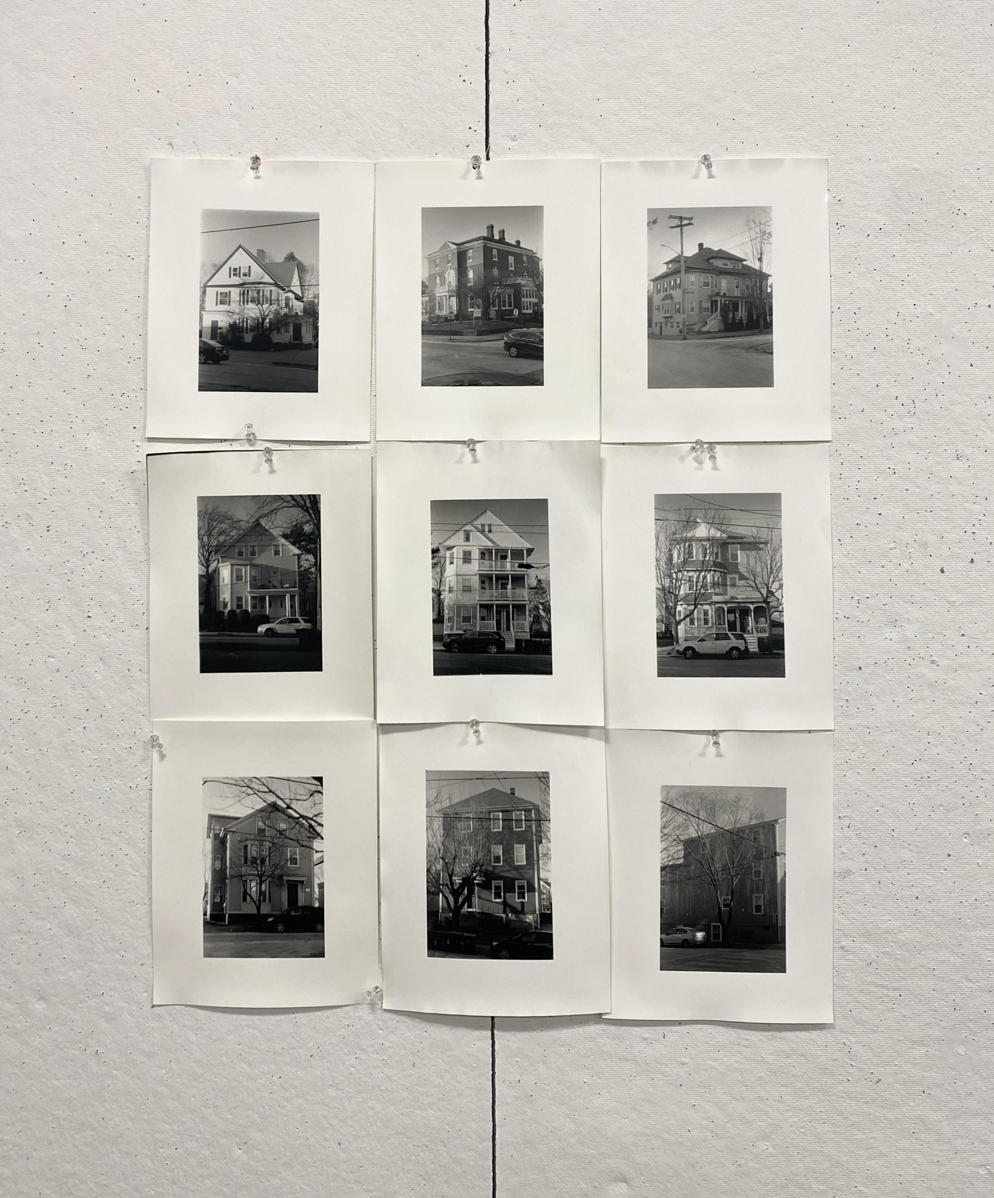 “Typology of friends’ houses in Providence”, 35mm. B&W film. April 2022