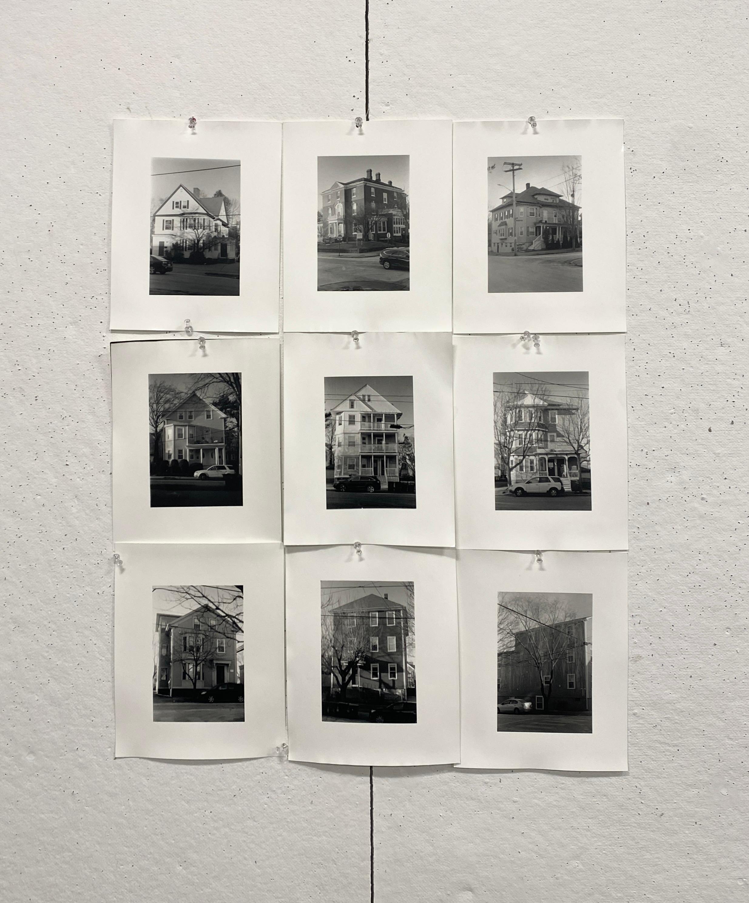 “Typology of friends’ houses in Providence”, 35mm. B&W film. April 2022