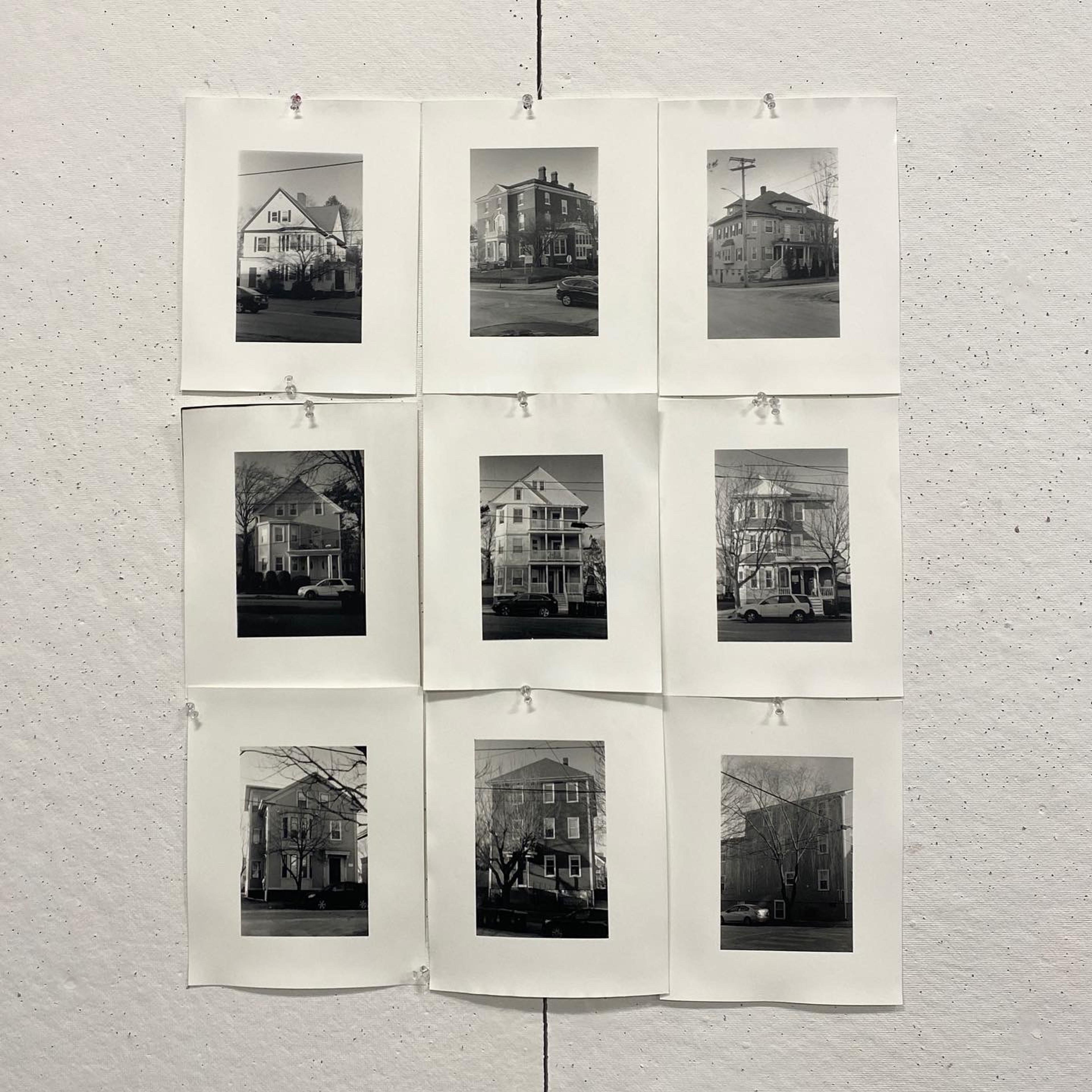 “Typology of friends’ houses in Providence”, 35mm. B&W film. April 2022. Ally Zhu