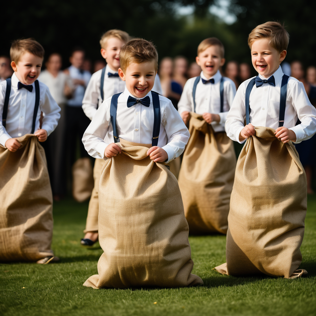 Jeux pour le mariage : idées d'activités pour les enfants