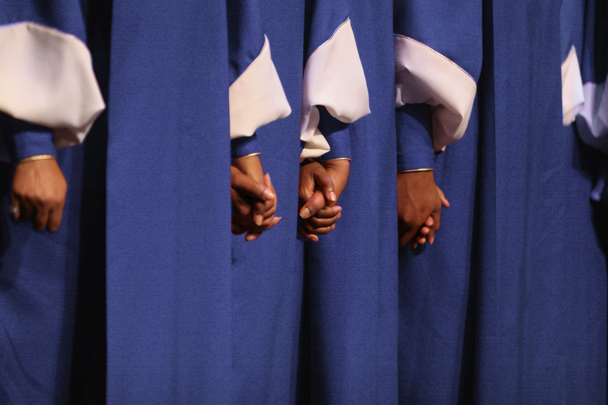 tenue de gospel pour mariage
