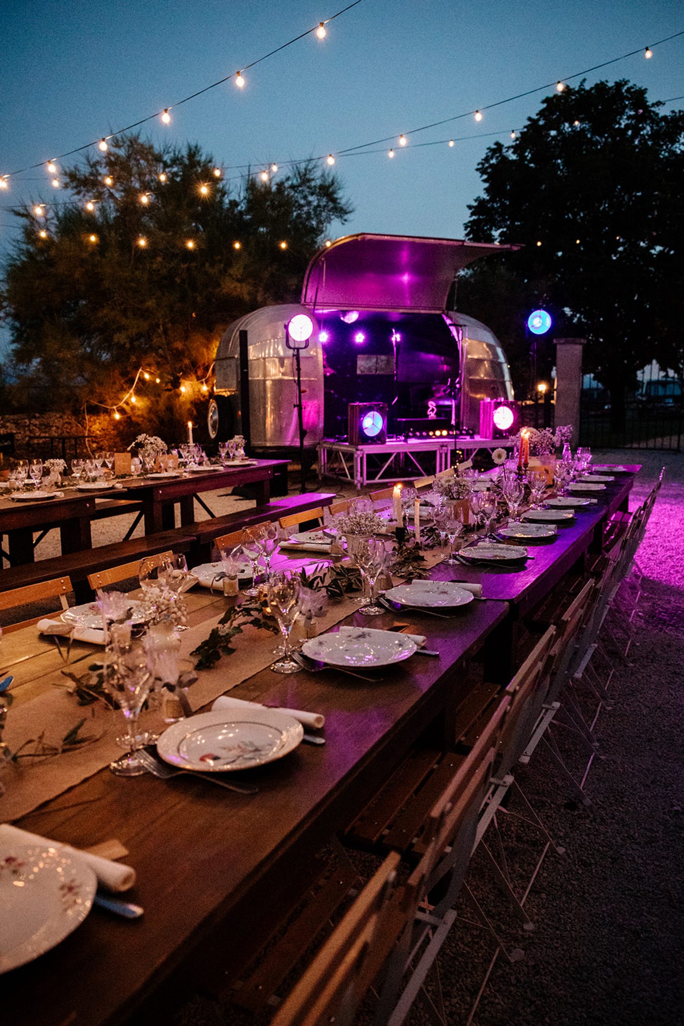 caravane airstream pour mariages
