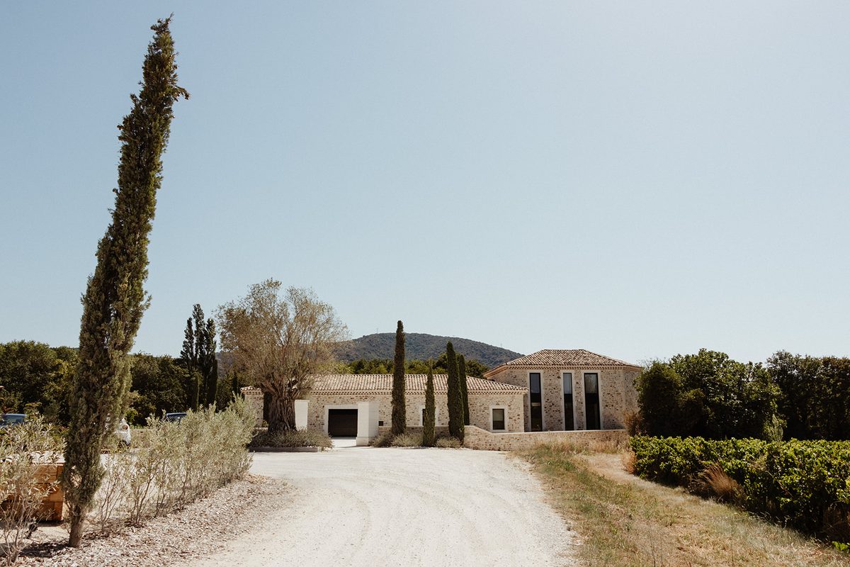 la maison claudie à Allan, en drome provençale