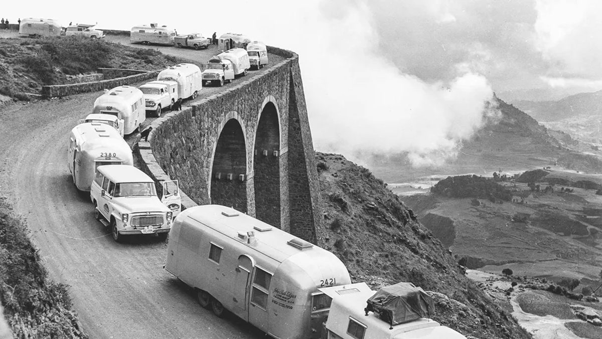 communautés des voyageurs en caravane airstream
