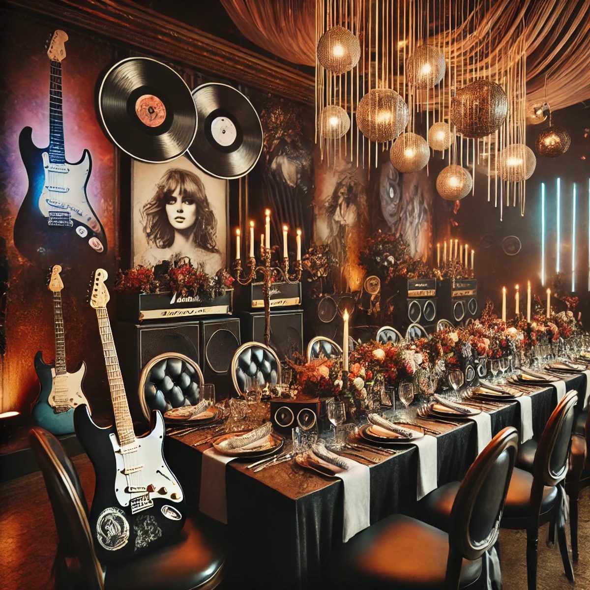 ambiance rock and roll pour un mariage