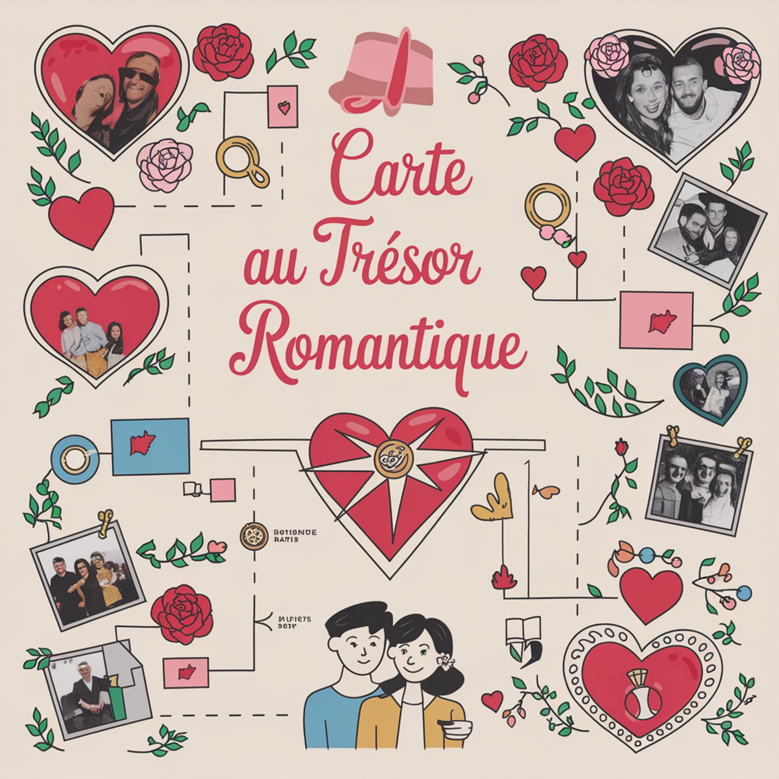 Chasse au Trésor pour une Demande en Mariage : Un Jeu Romantique et Inoubliable