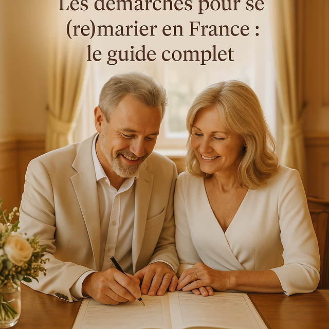 Démarches pour se remarier à la mairie en France – guide Love & Live