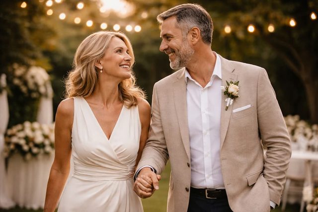 Se marier après 50 ans : un mariage élégant, libre et profondément humain