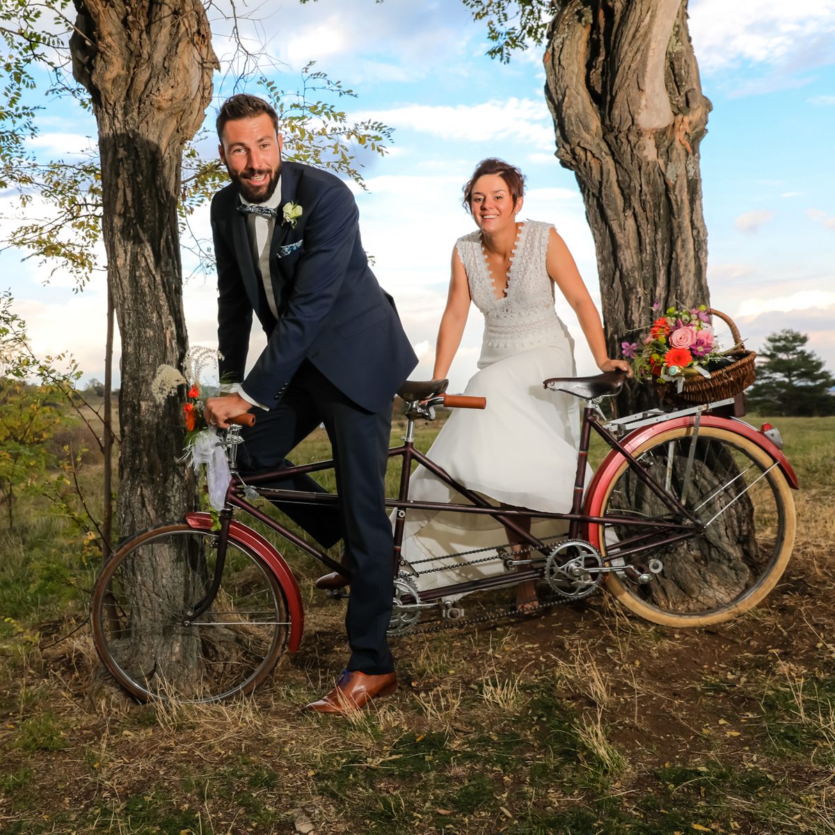mariés en tandem JUT MARRIED