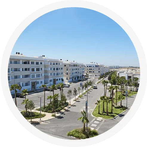 Dar bouazza view