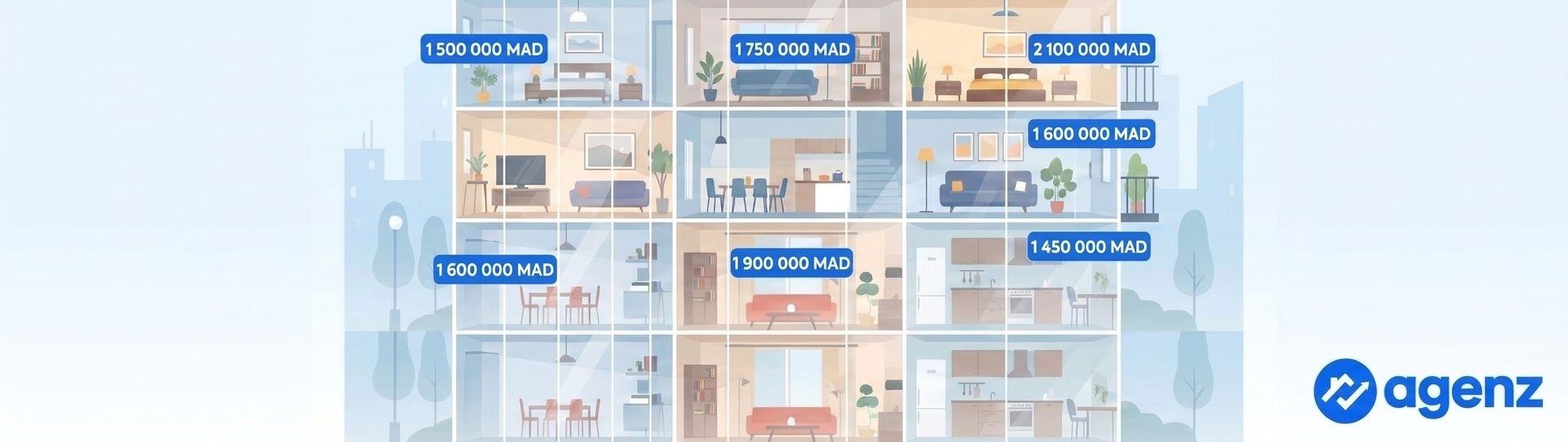 Prix au m² dans une résidence : pourquoi il varie autant ?