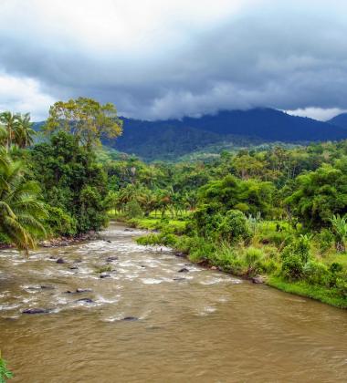 Sumatra river photograph
