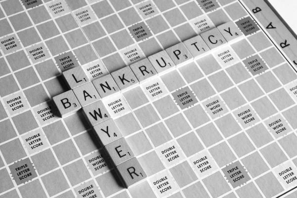 bankruptcy lawyer spelled in scrabble