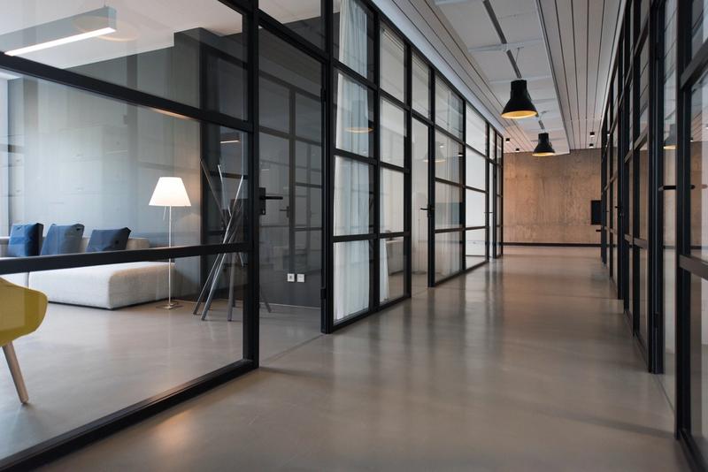 office corridor