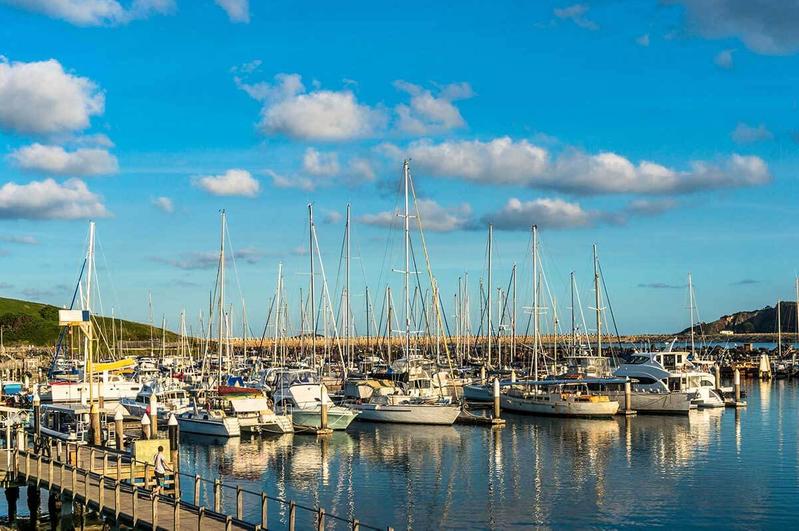 boats in safe harbour