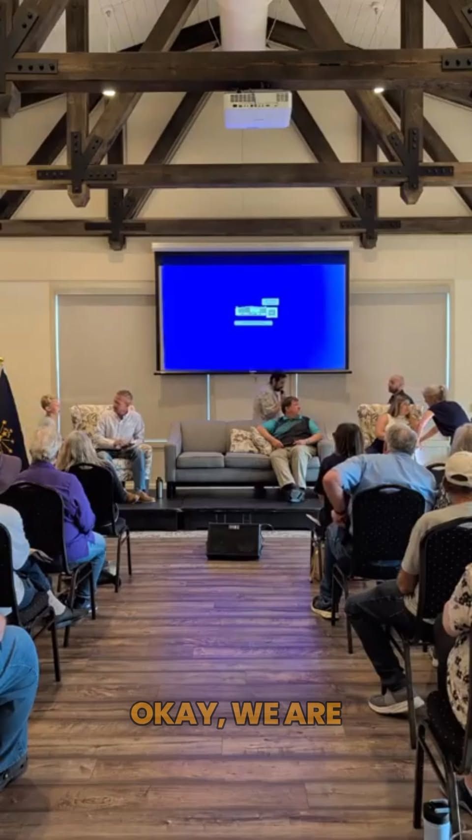 Jasper town hall — campaign video clip thumbnail