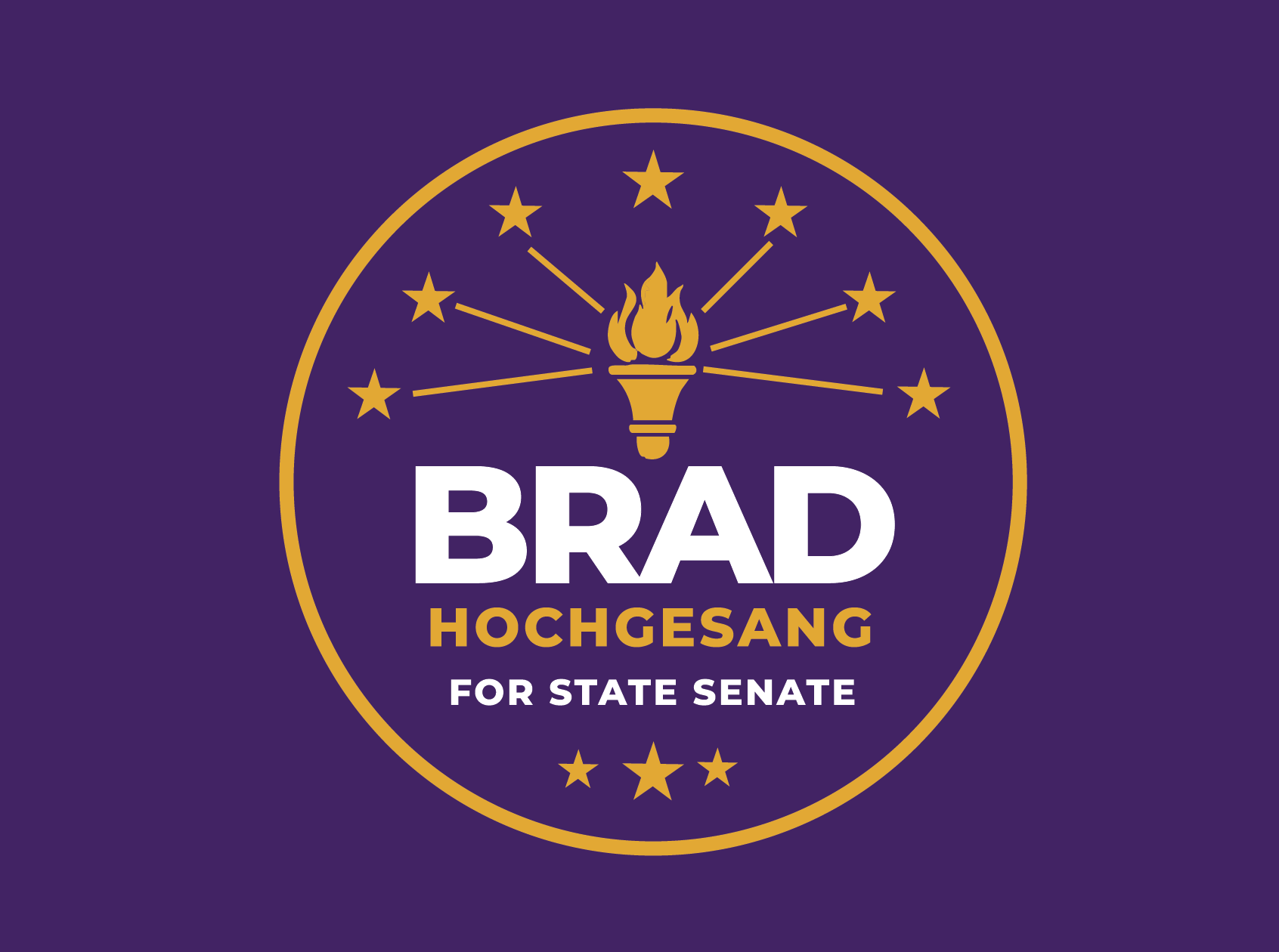 Brad Hochgesang for State Senate campaign logo