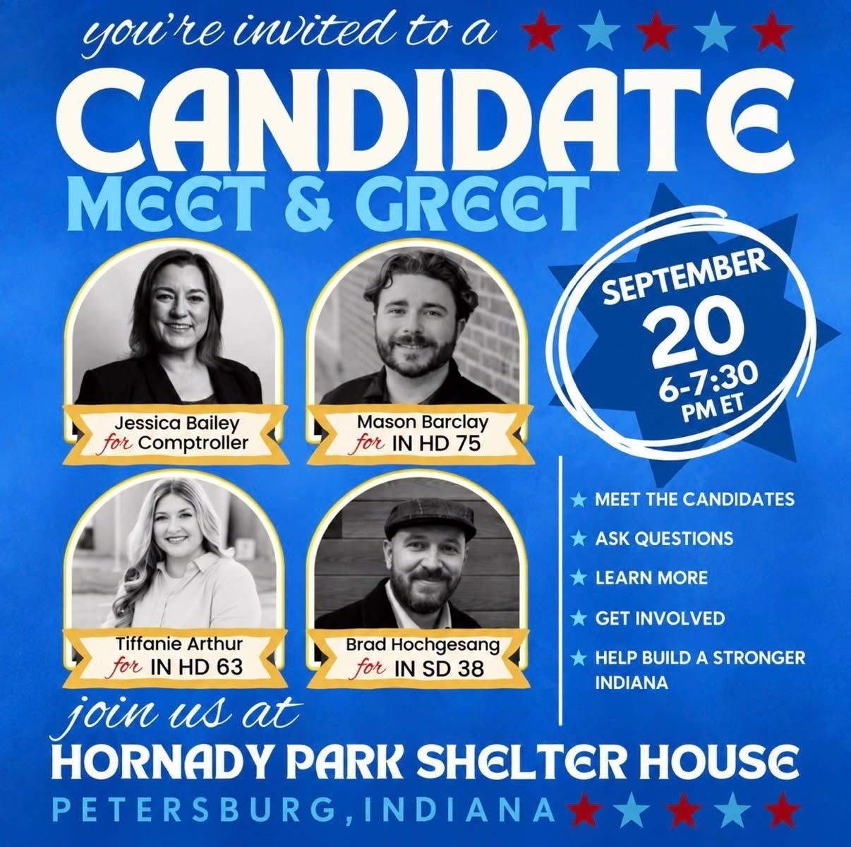 Pike County Candidate Meet & Greet at Hornady Park event image