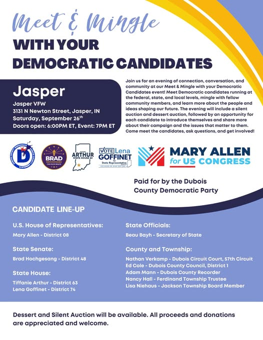 Meet and Mingle with the Democratic Candidates event image