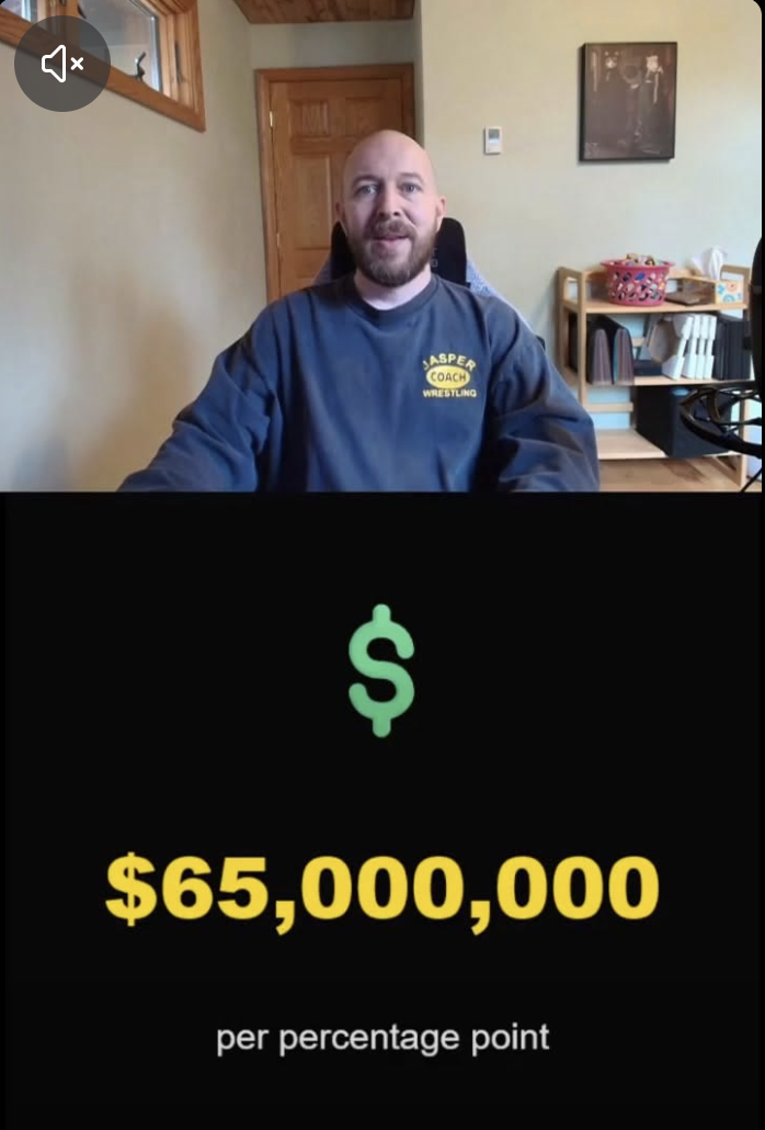 Watch: $65,000,000 per Percentage Point thumbnail
