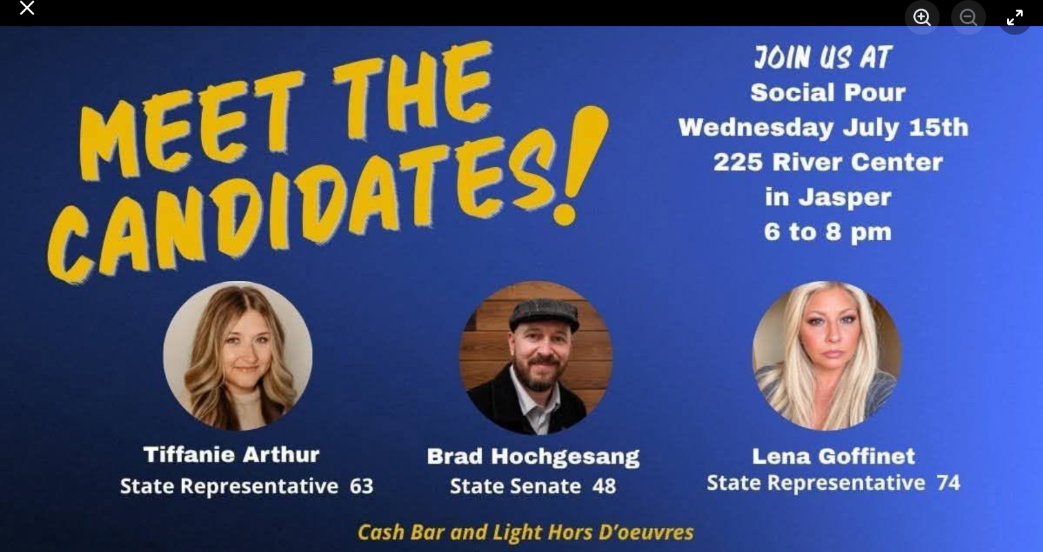 Meet the Candidates — Social Pour, Jasper event image