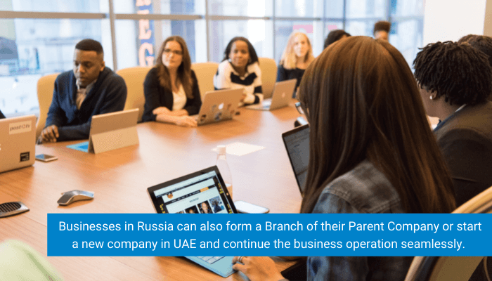 Company for Russian's in Dubai 