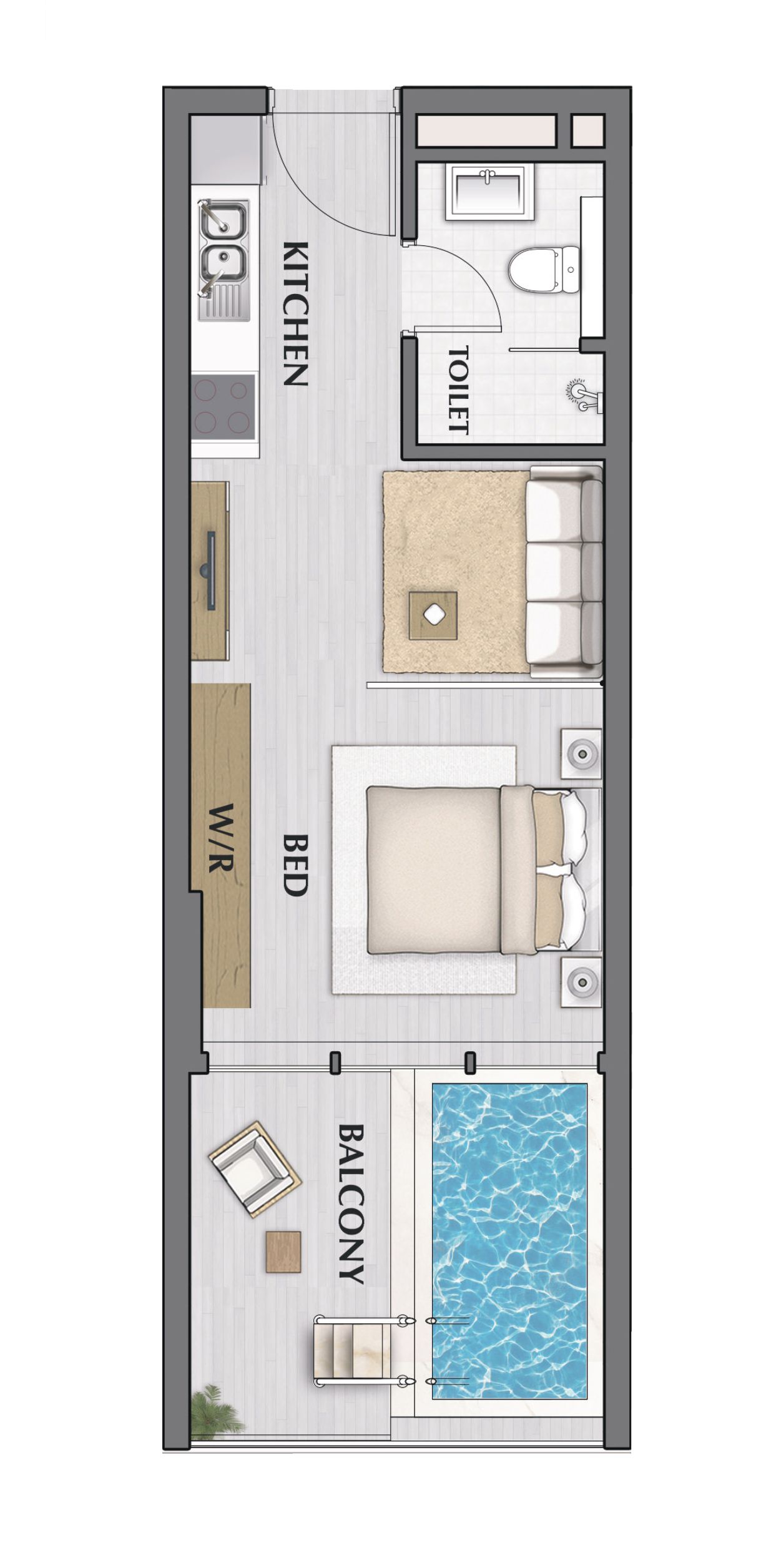 Studio Floorplan