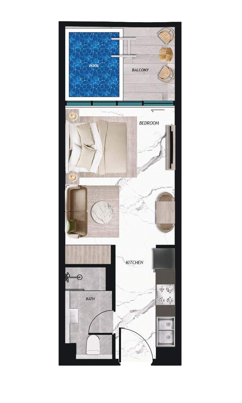 Studio Floorplan