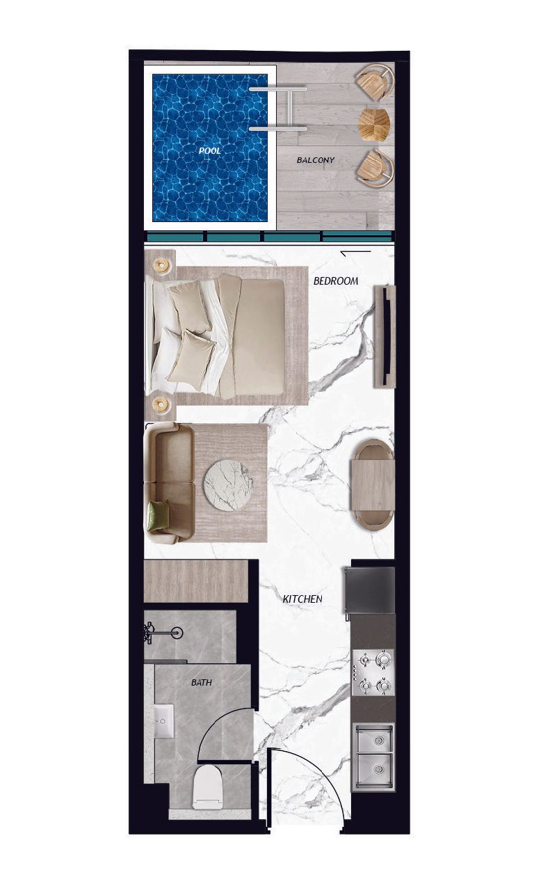 Studio Floorplan