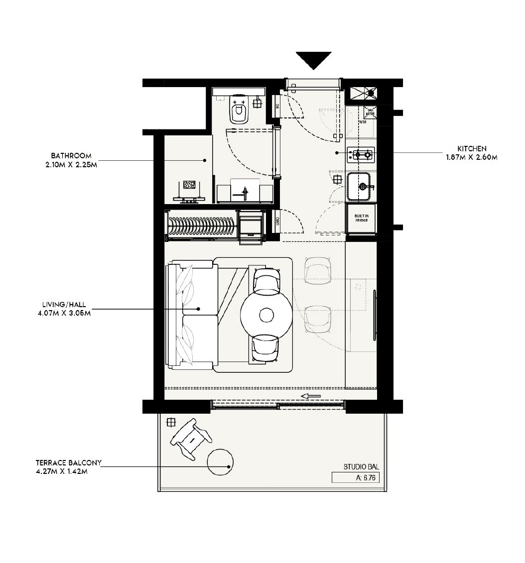 Studio Floorplan