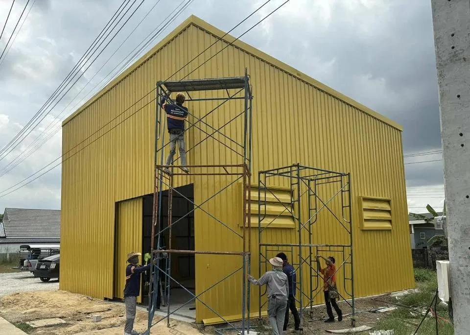 ผลงาน บริการก่อสร้างโรงงาน และคลังสินค้า - Buildandsign