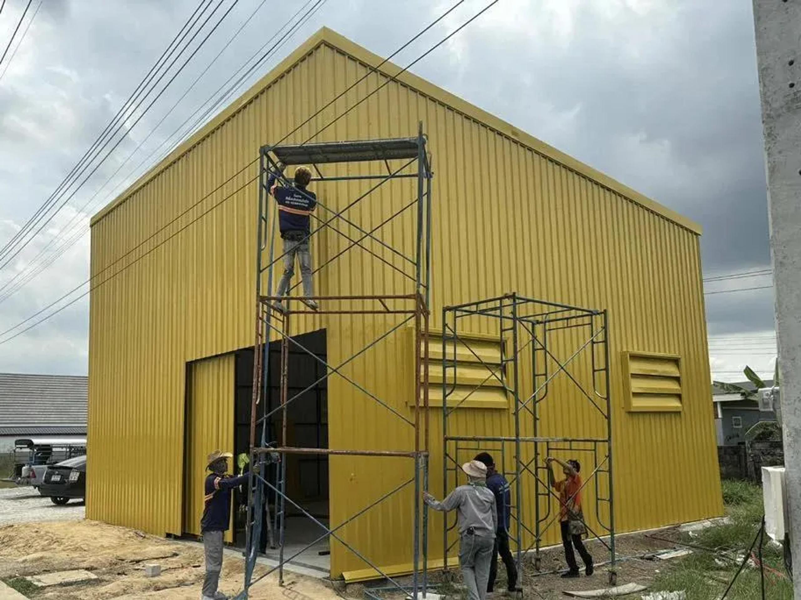 ผลงาน บริการก่อสร้างโรงงาน และคลังสินค้า - Buildandsign