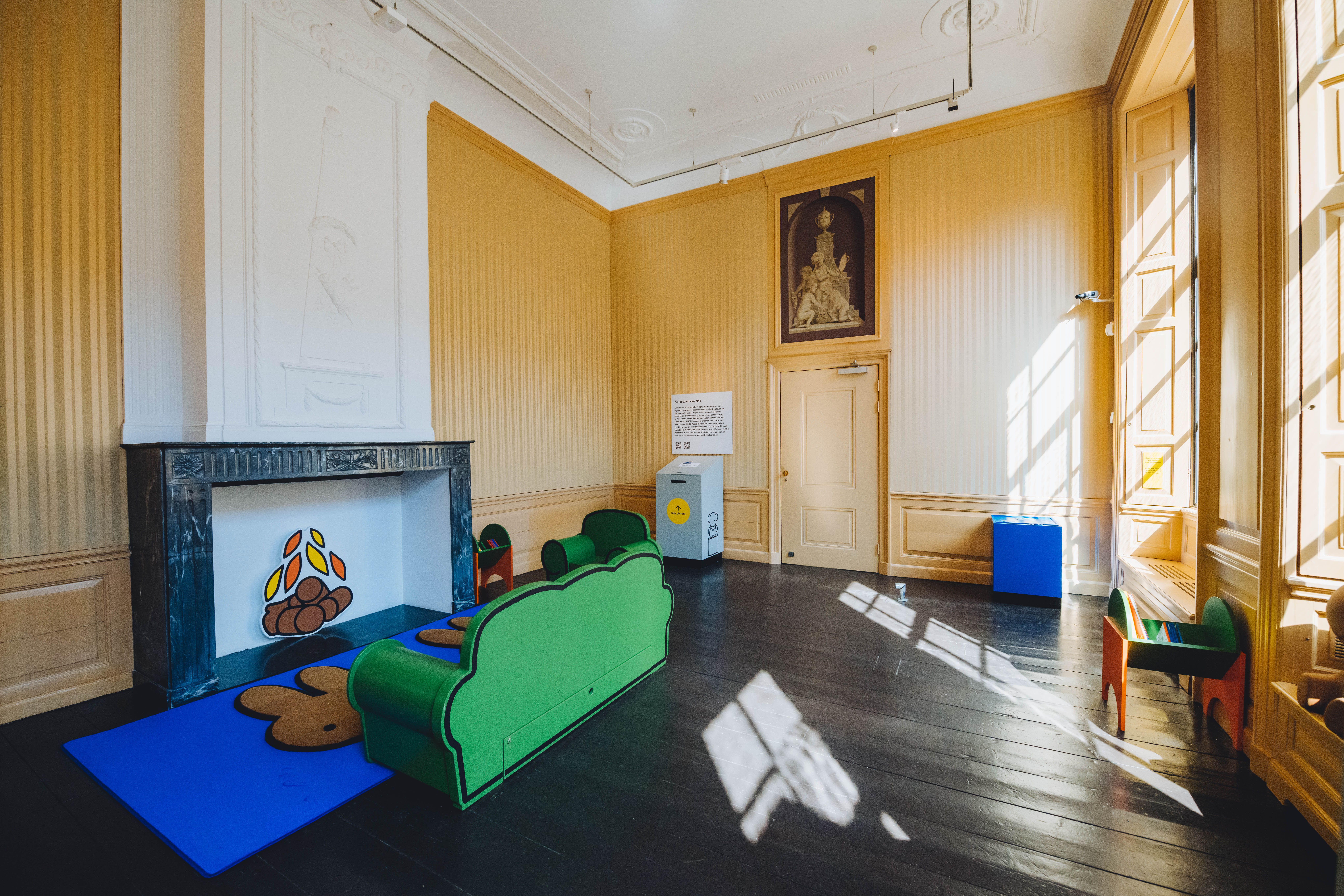 rustige leeszaal