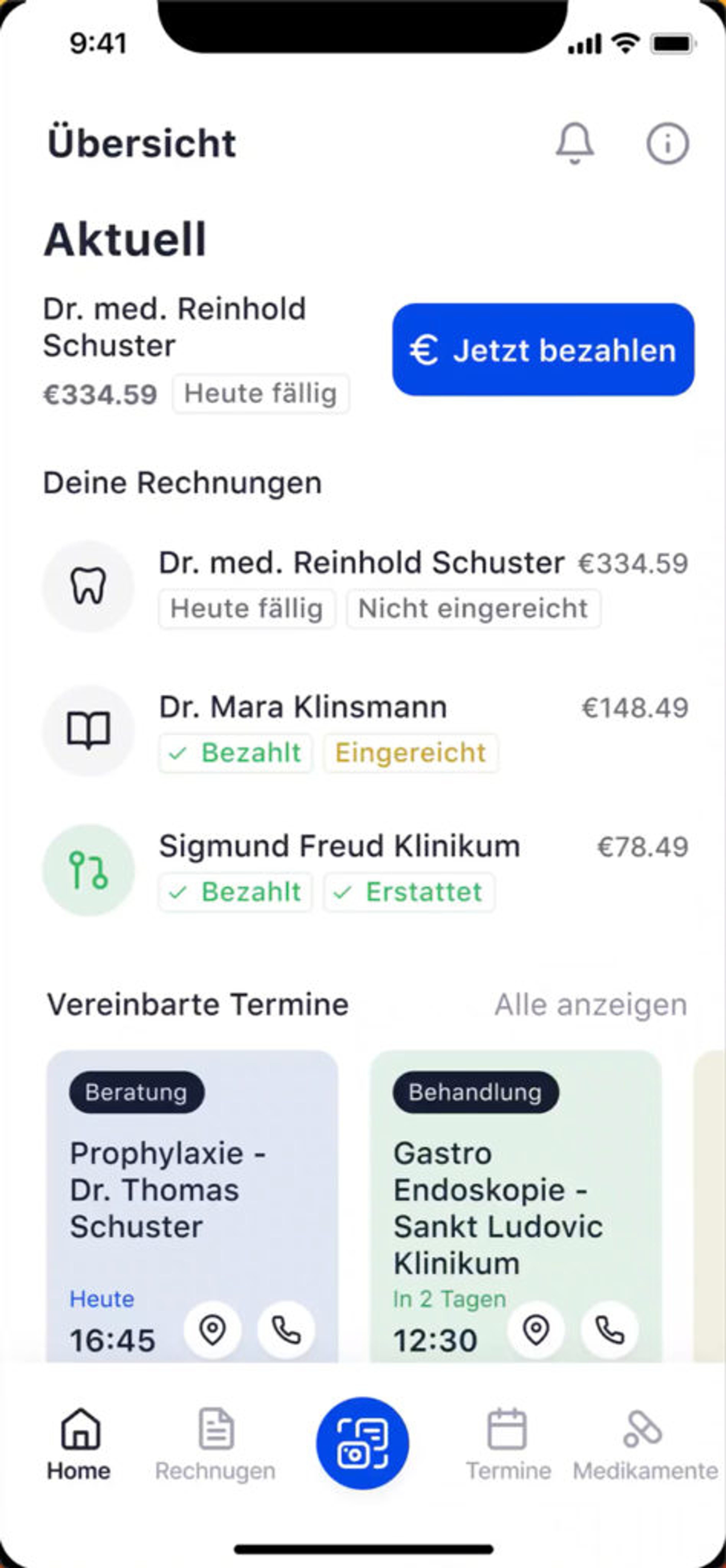 Versicherungs-App
