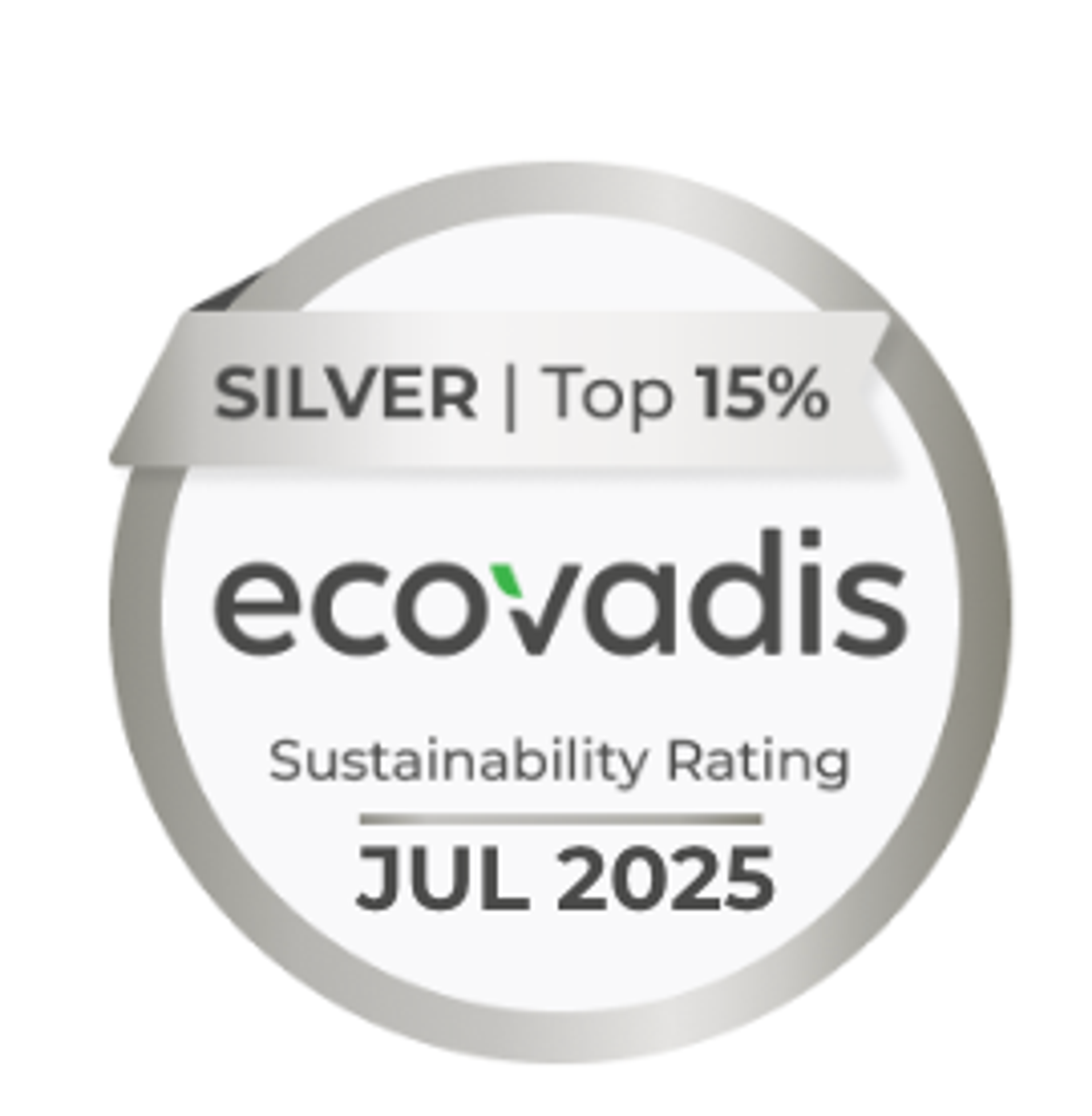 EcoVadis Silber Medaille
