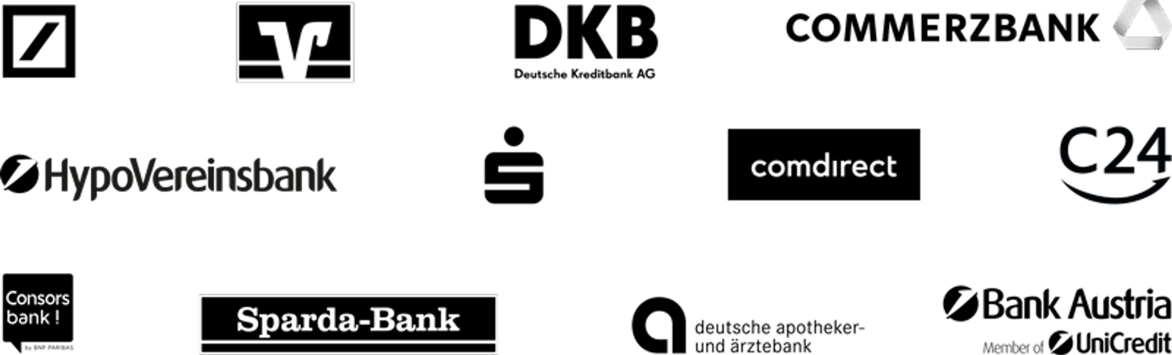 Banks logo cloud