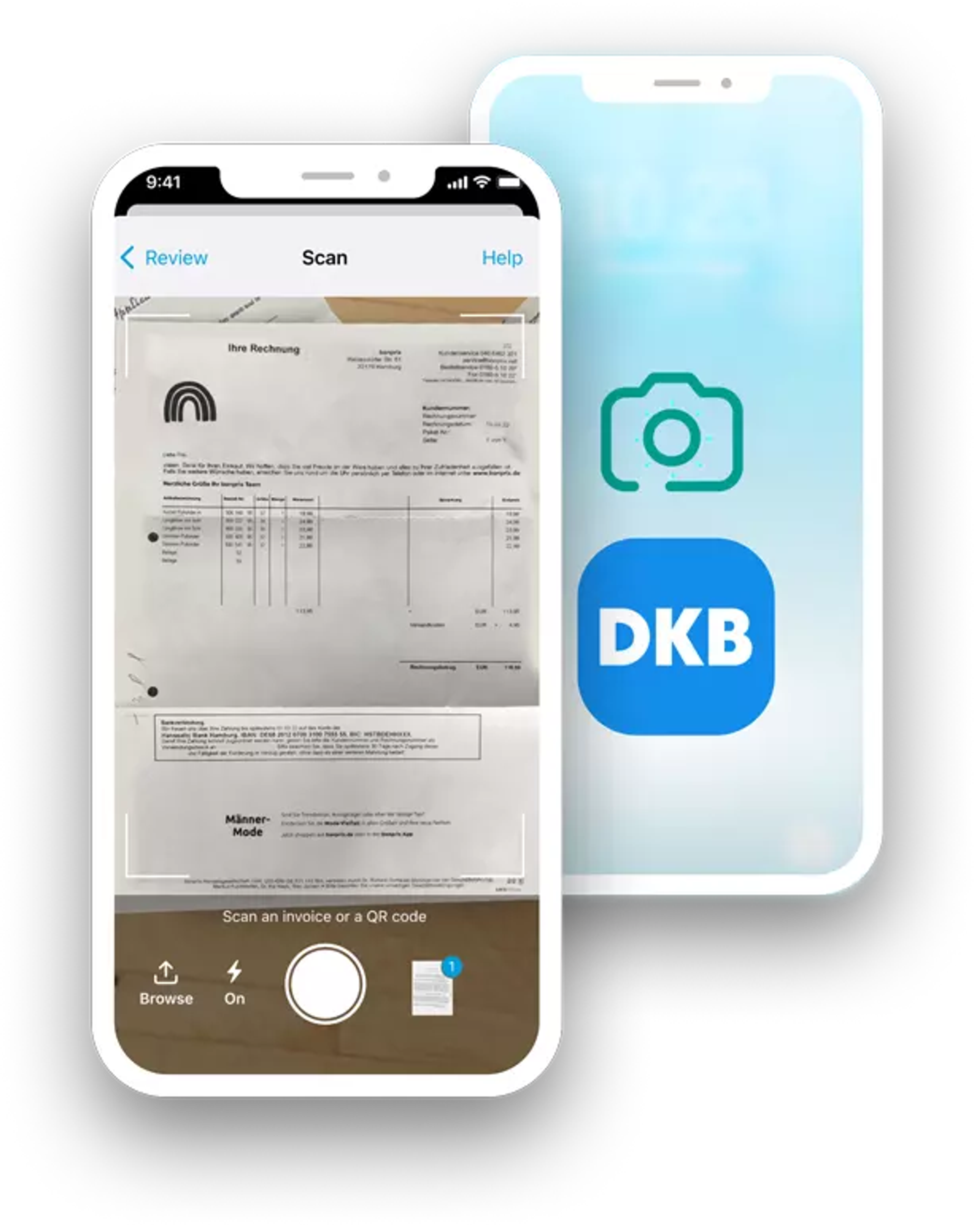 Fotoüberweisung DKB