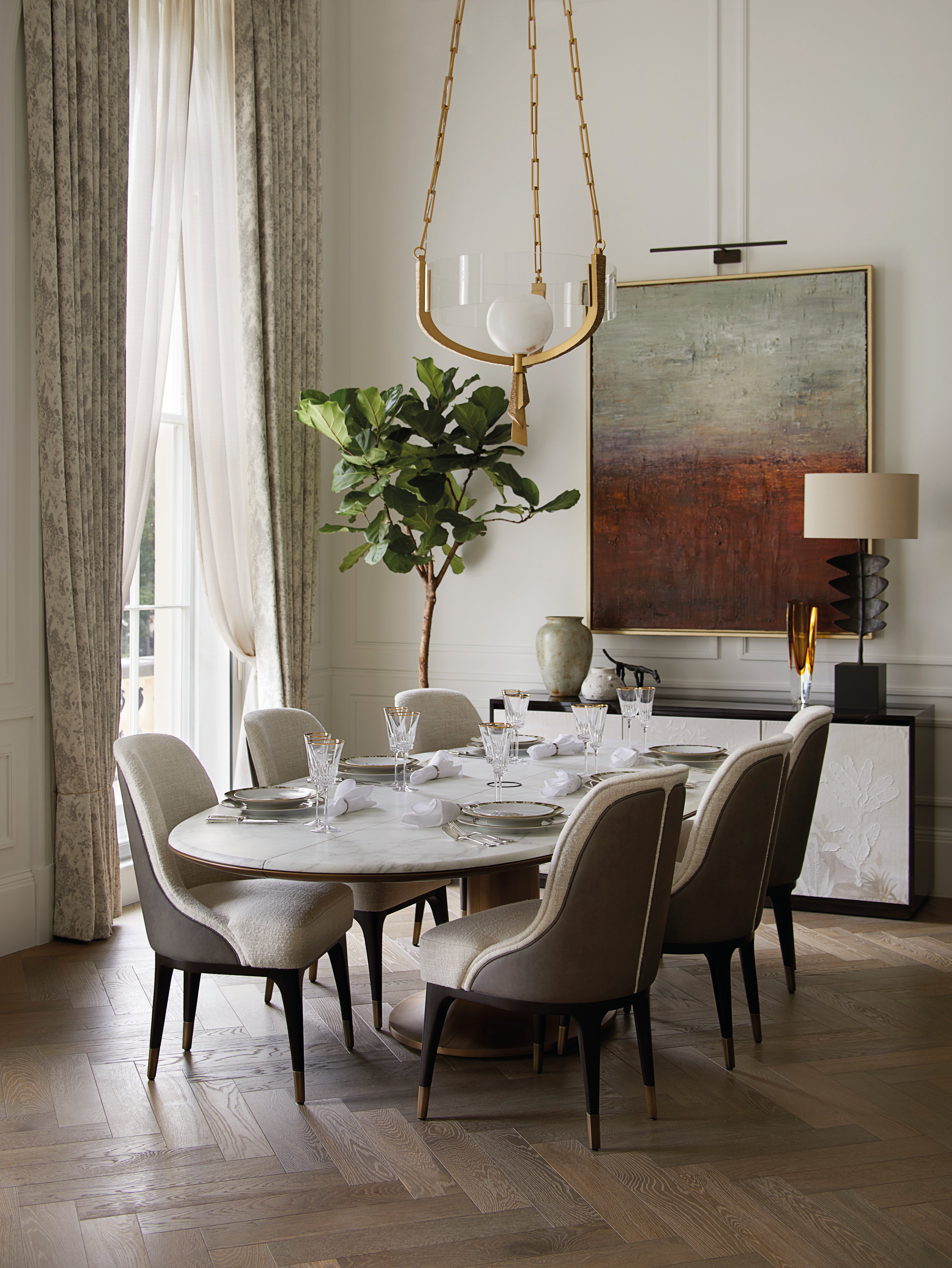 Tolland herringbone floor at Regent’s Crescent