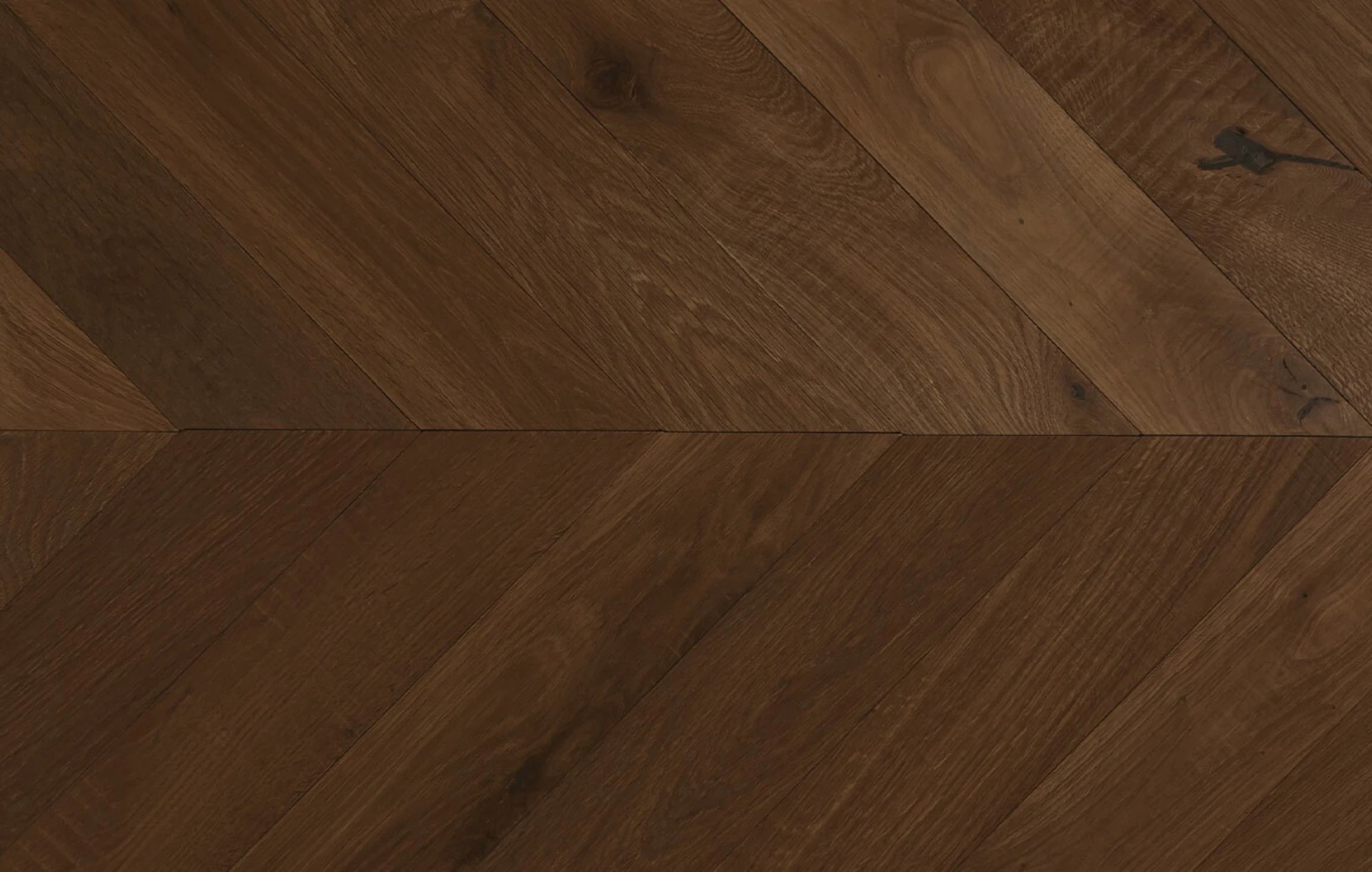 Detail of the Quissac aged oak floor at EDEN