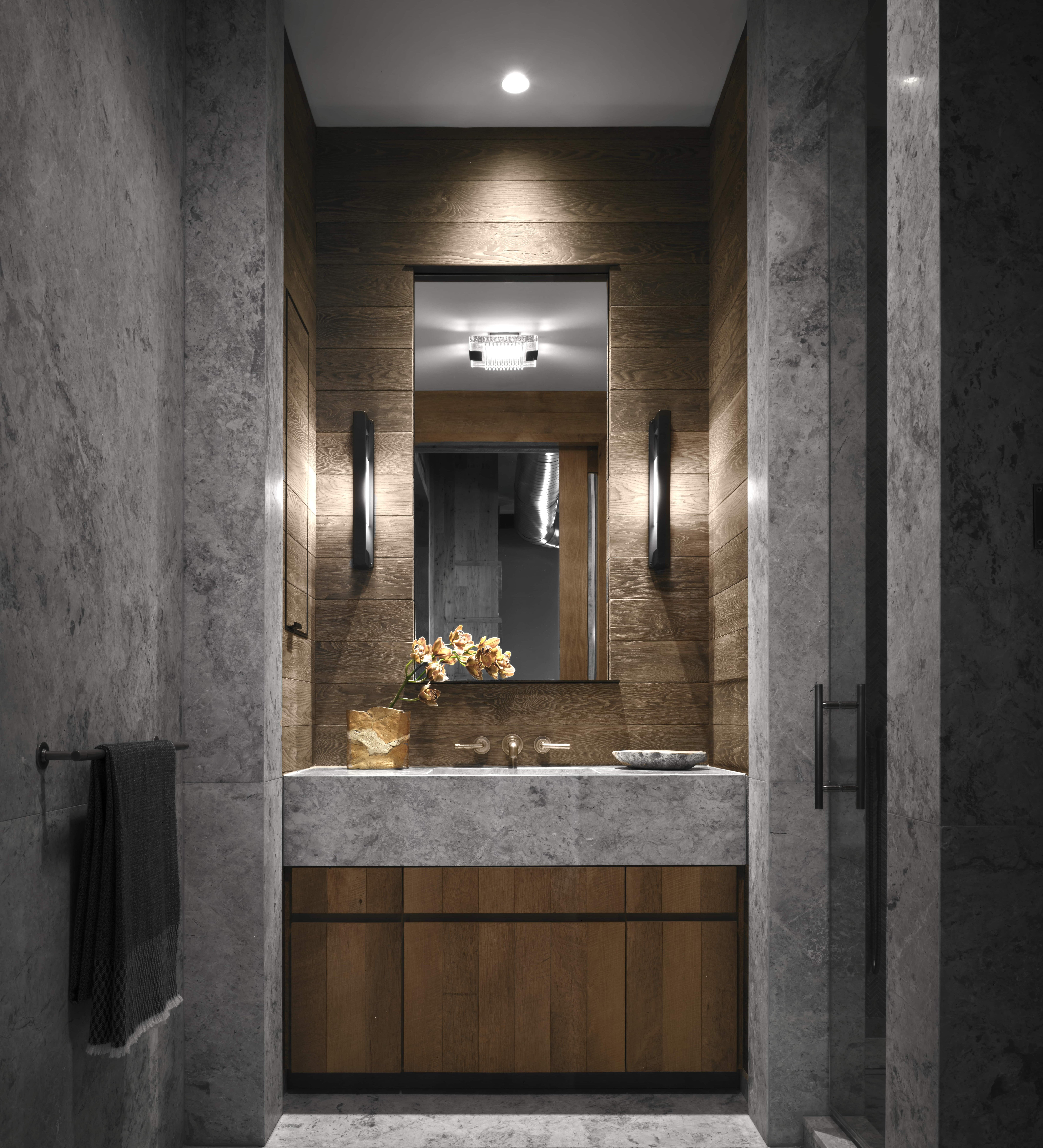 Moth II European larch plank flooring