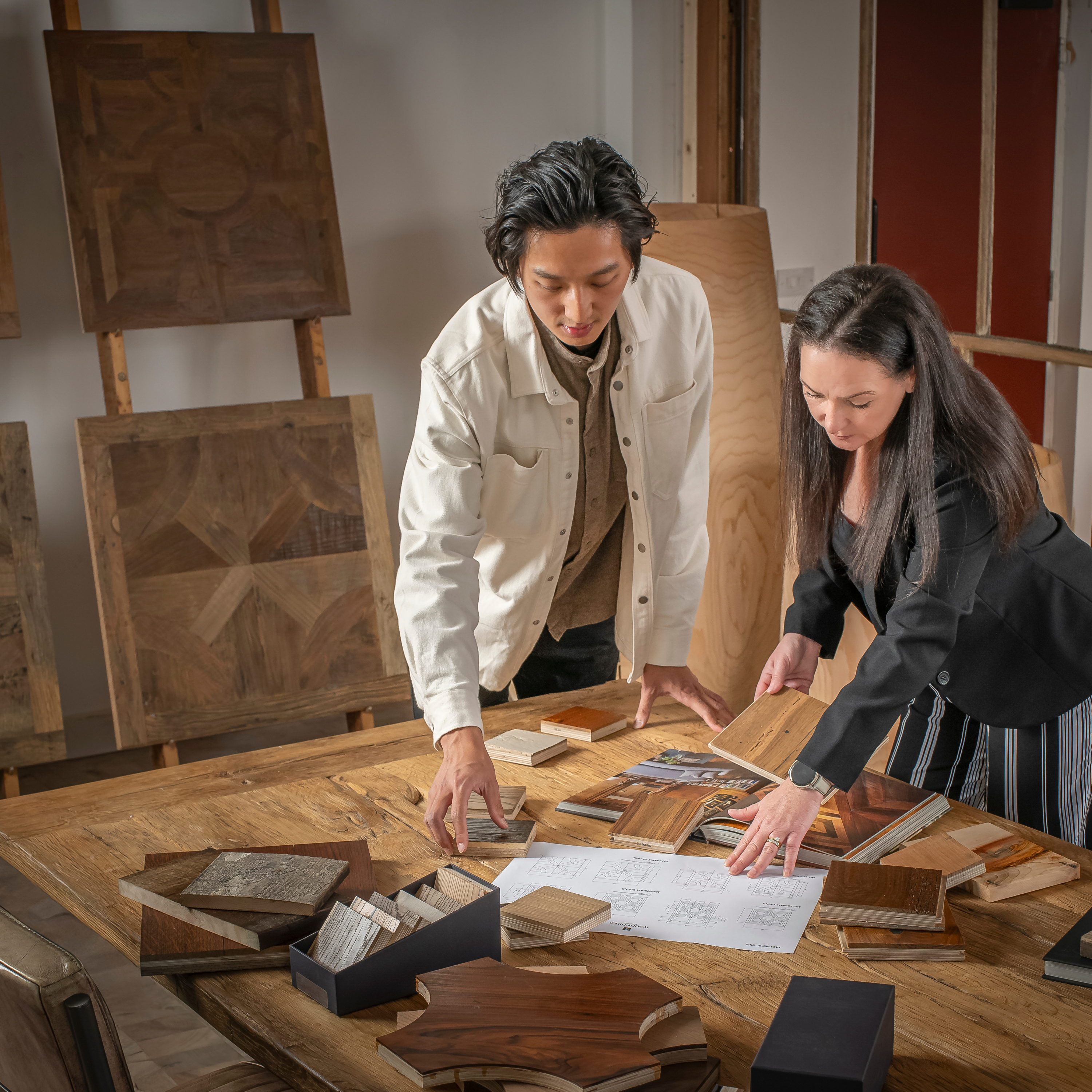 Start with a conversation, Woodworks by Ted Todd