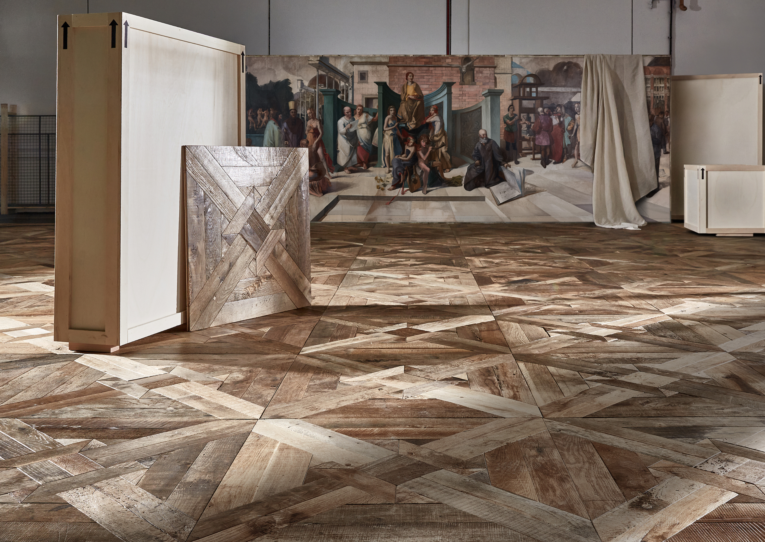 Bespoke wood floor sample