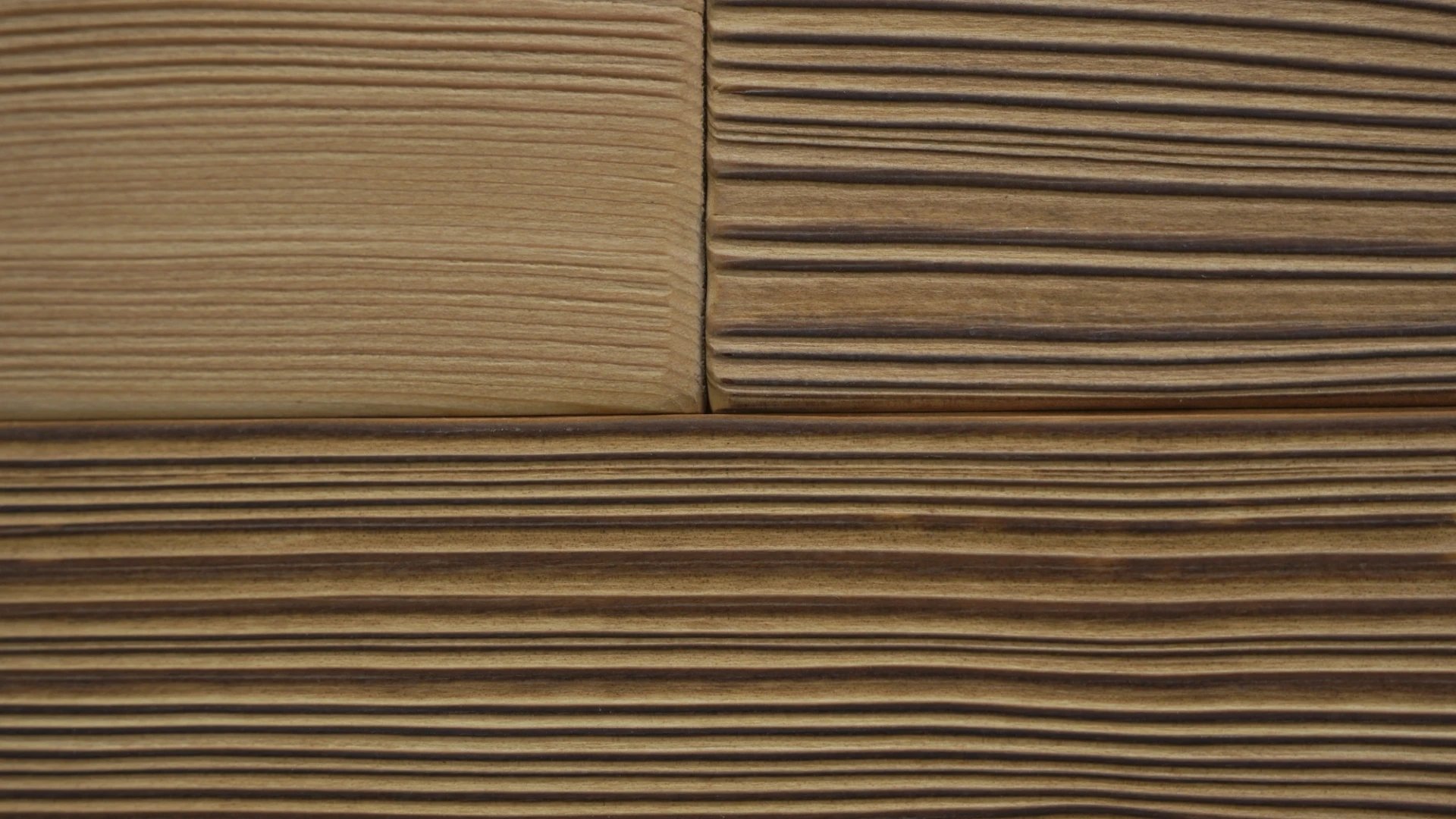 Carbonised timber detail at the Starwood headquarters